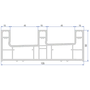 UPVC sliding doors with toughened glass 